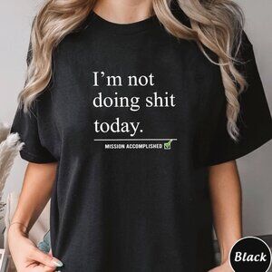 Black Graphic Tee - Short Sleeve
